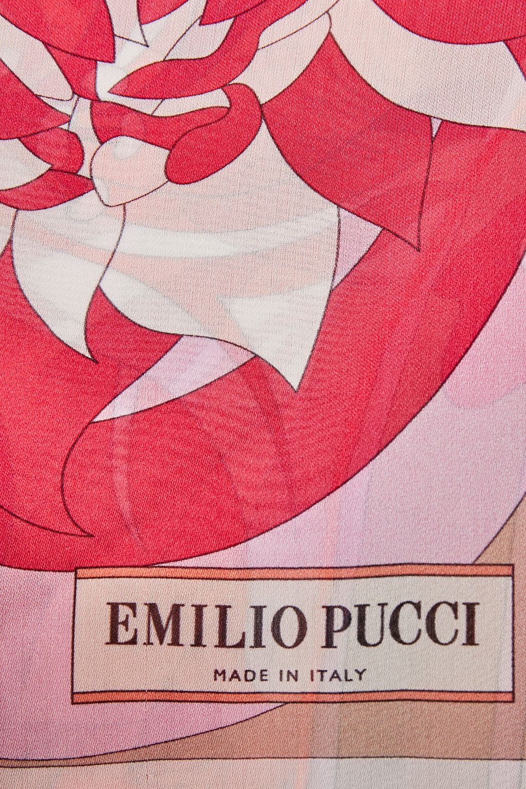 PUCCI Floral-print silk-voile scarf