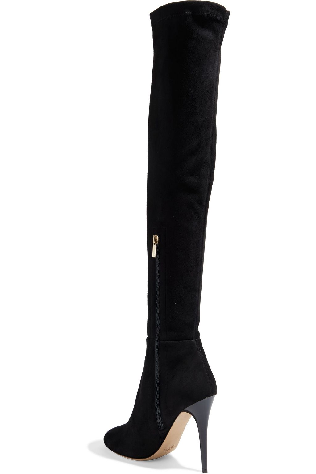 JIMMY CHOO Turner 110 stretch-suede over-the-knee boots