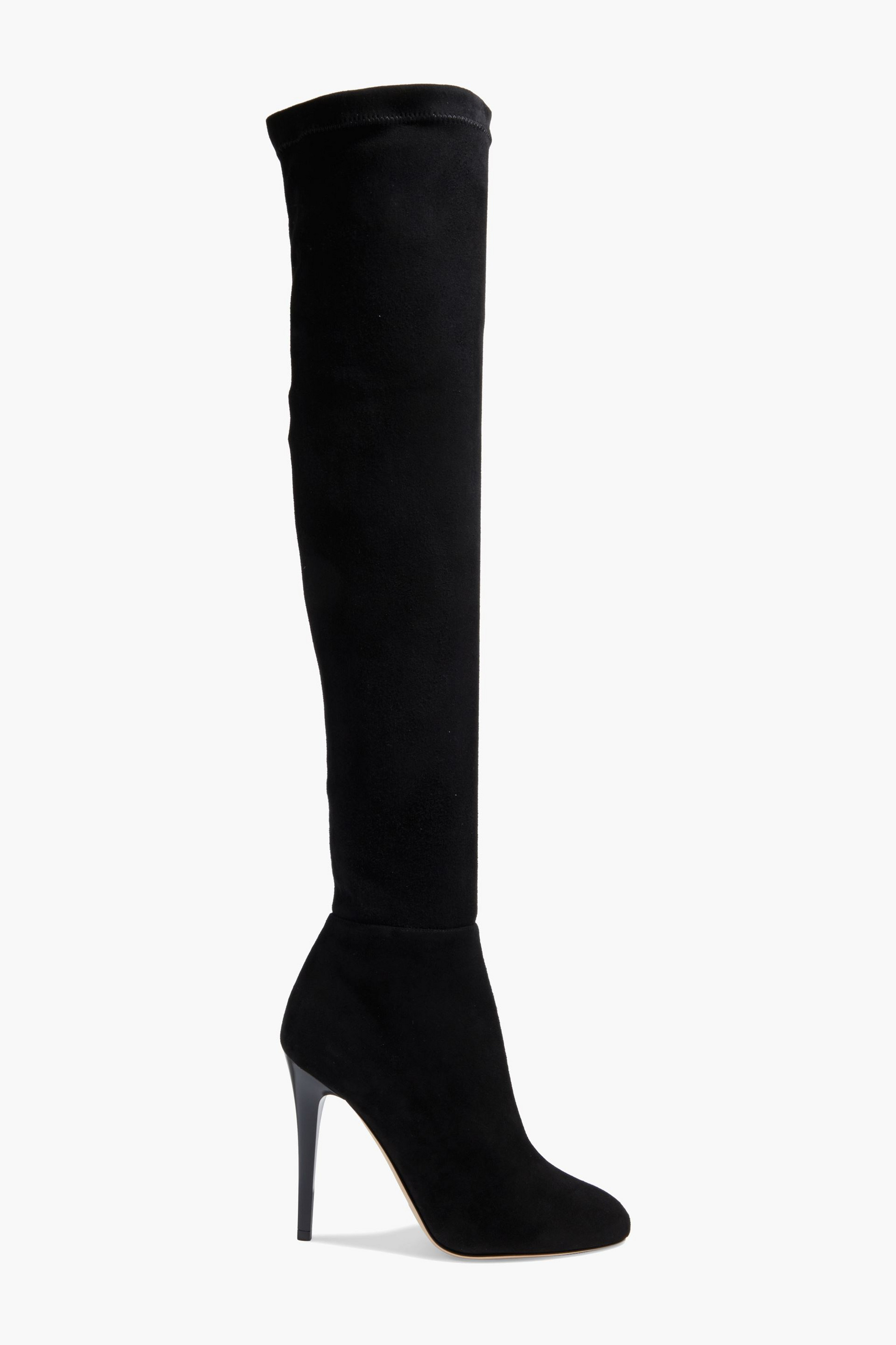 JIMMY CHOO Turner 110 stretch-suede over-the-knee boots
