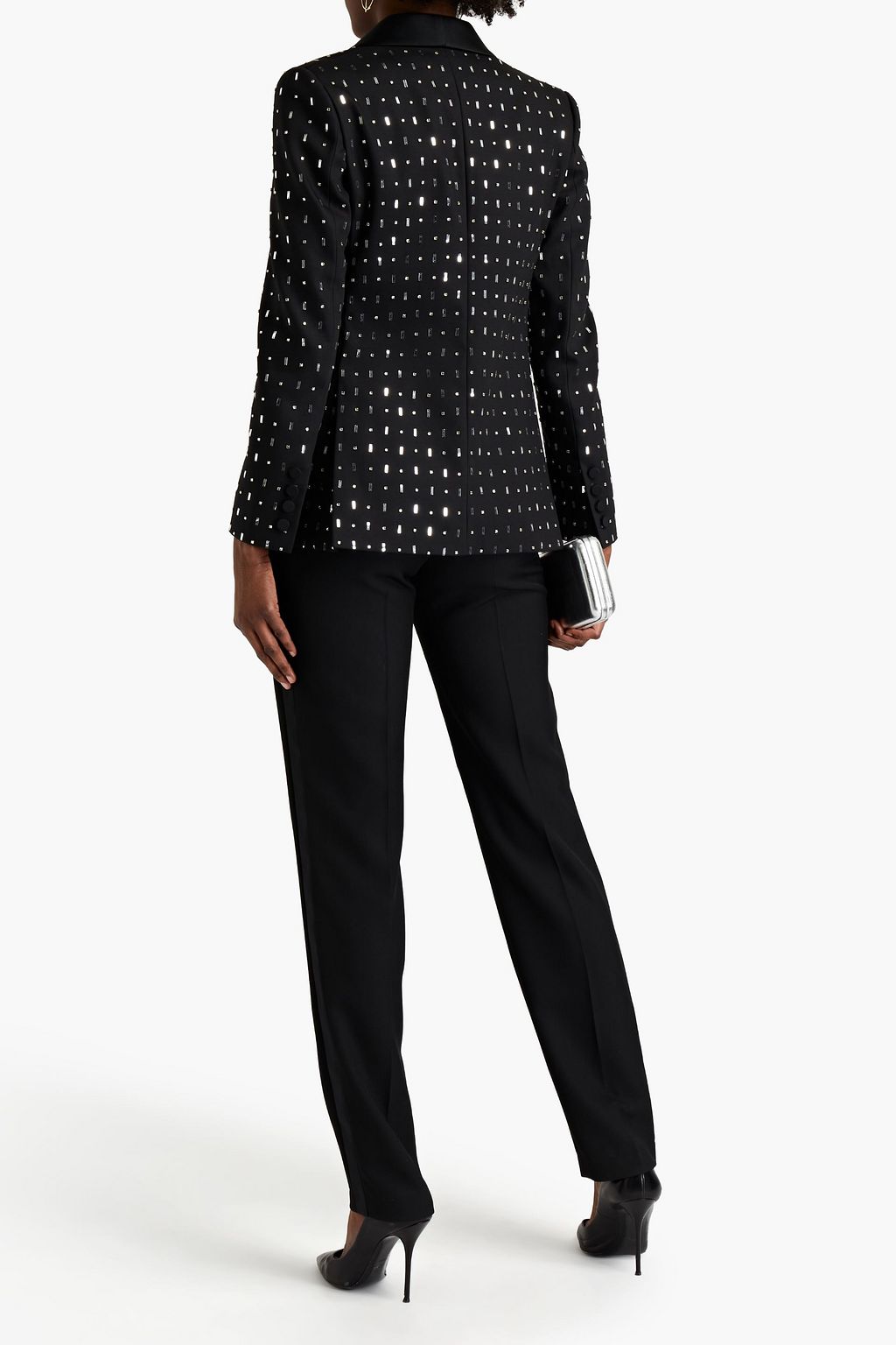 VALENTINO GARAVANI Embellished wool-blend blazer