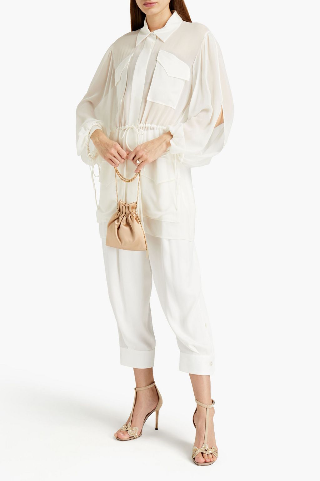 PUCCI Silk-georgette jacket