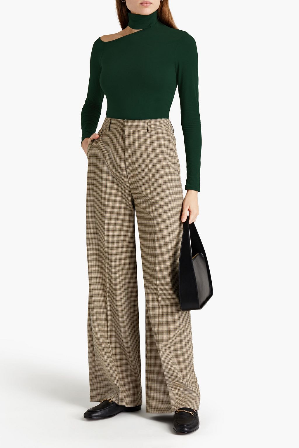 ENZA COSTA Cotton-blend jersey top