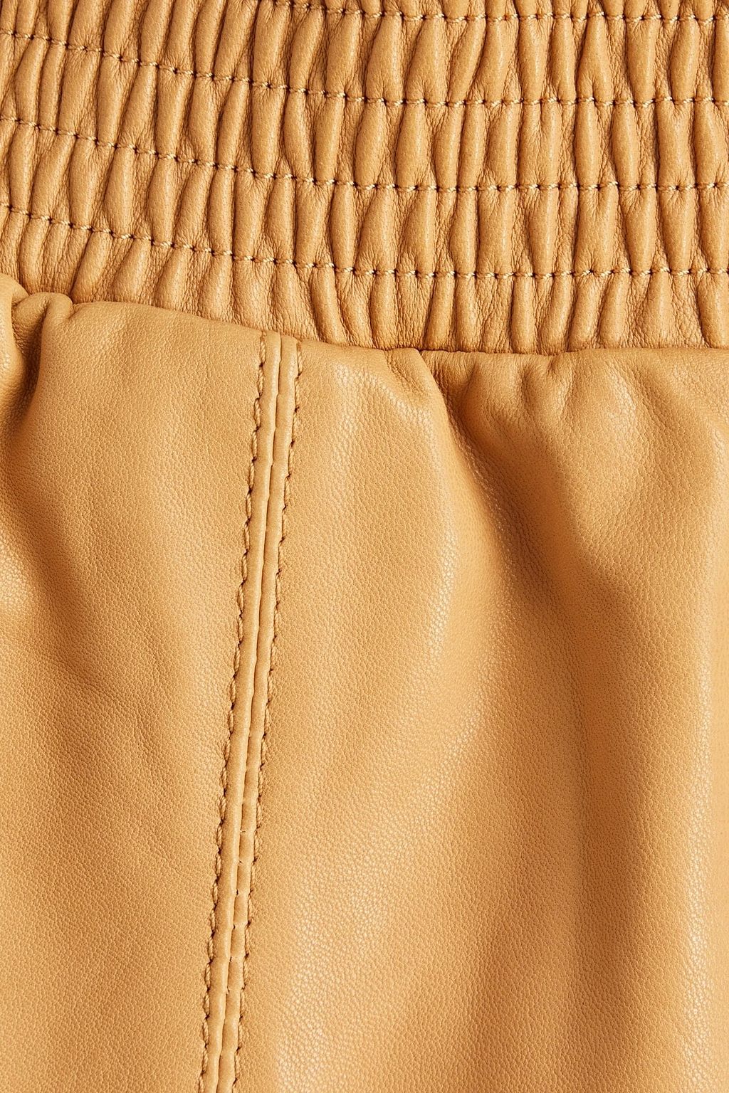 FRAME Leather straight-leg pants