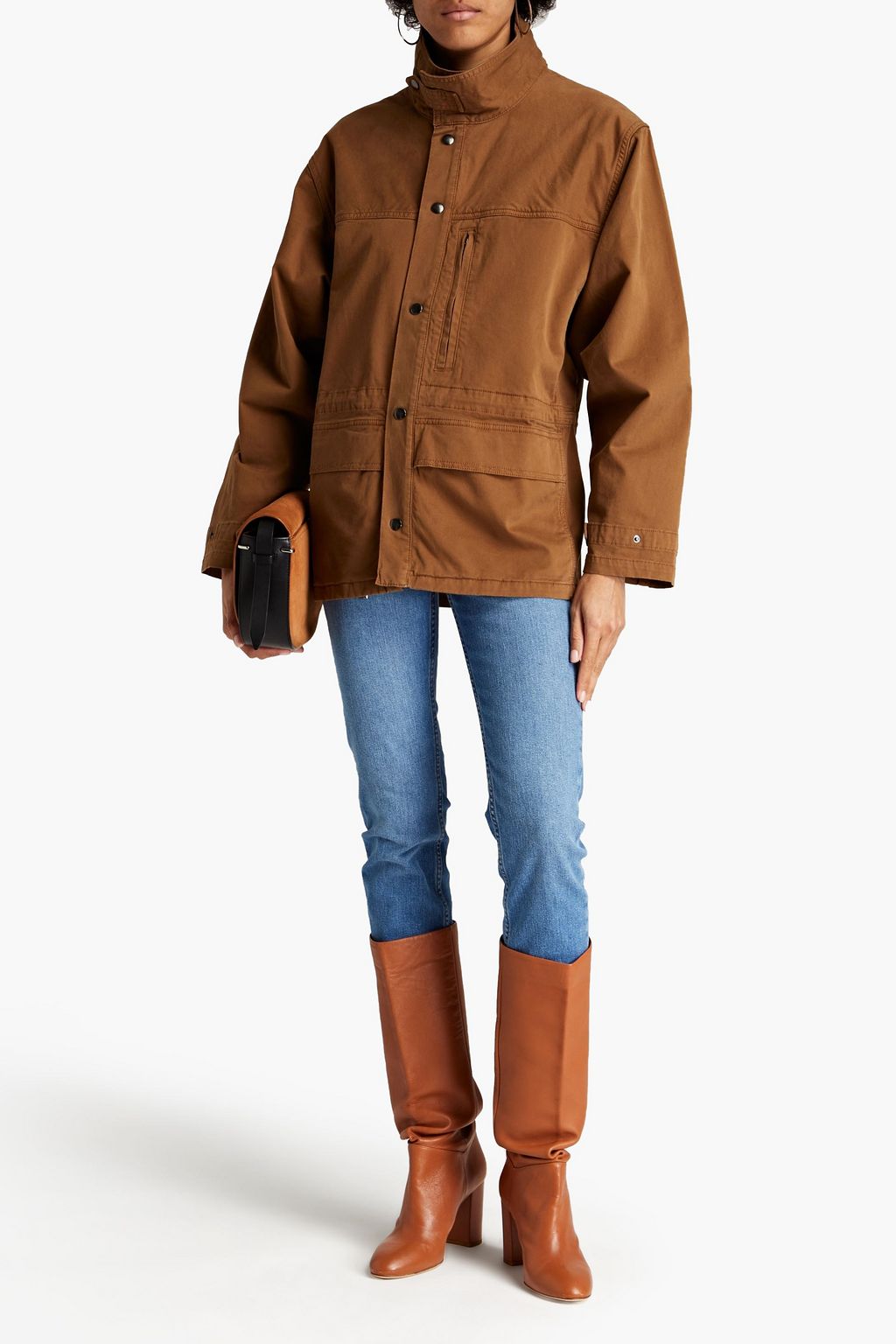 VANESSA BRUNO Gabardine field jacket