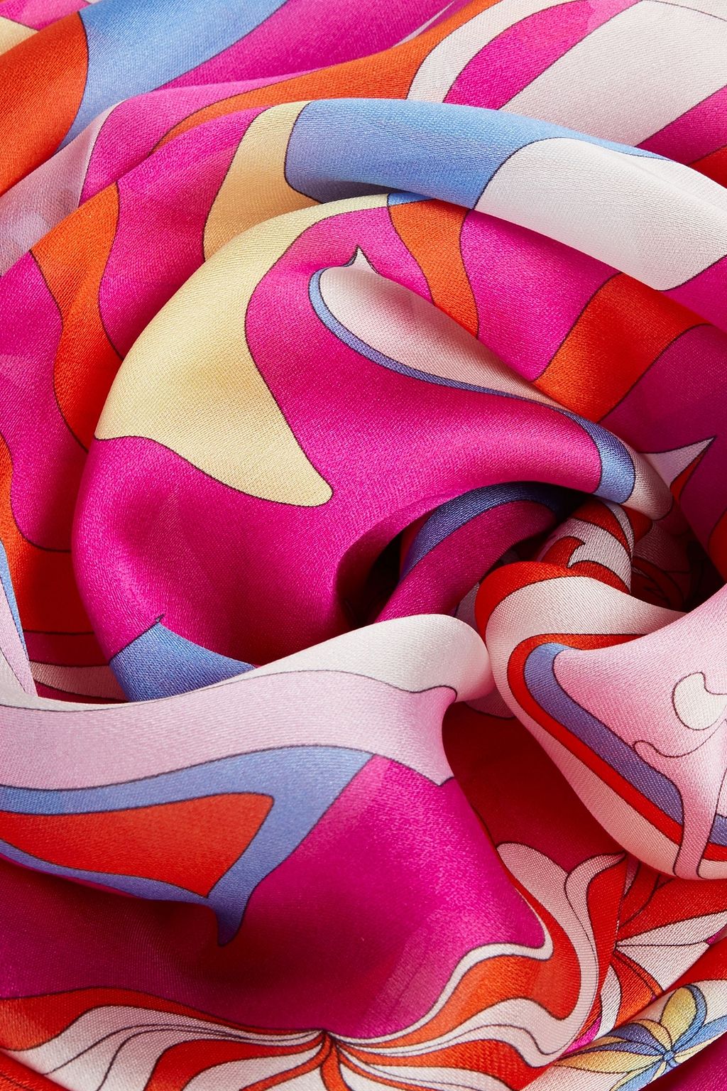 PUCCI Floral-print silk-voile stole