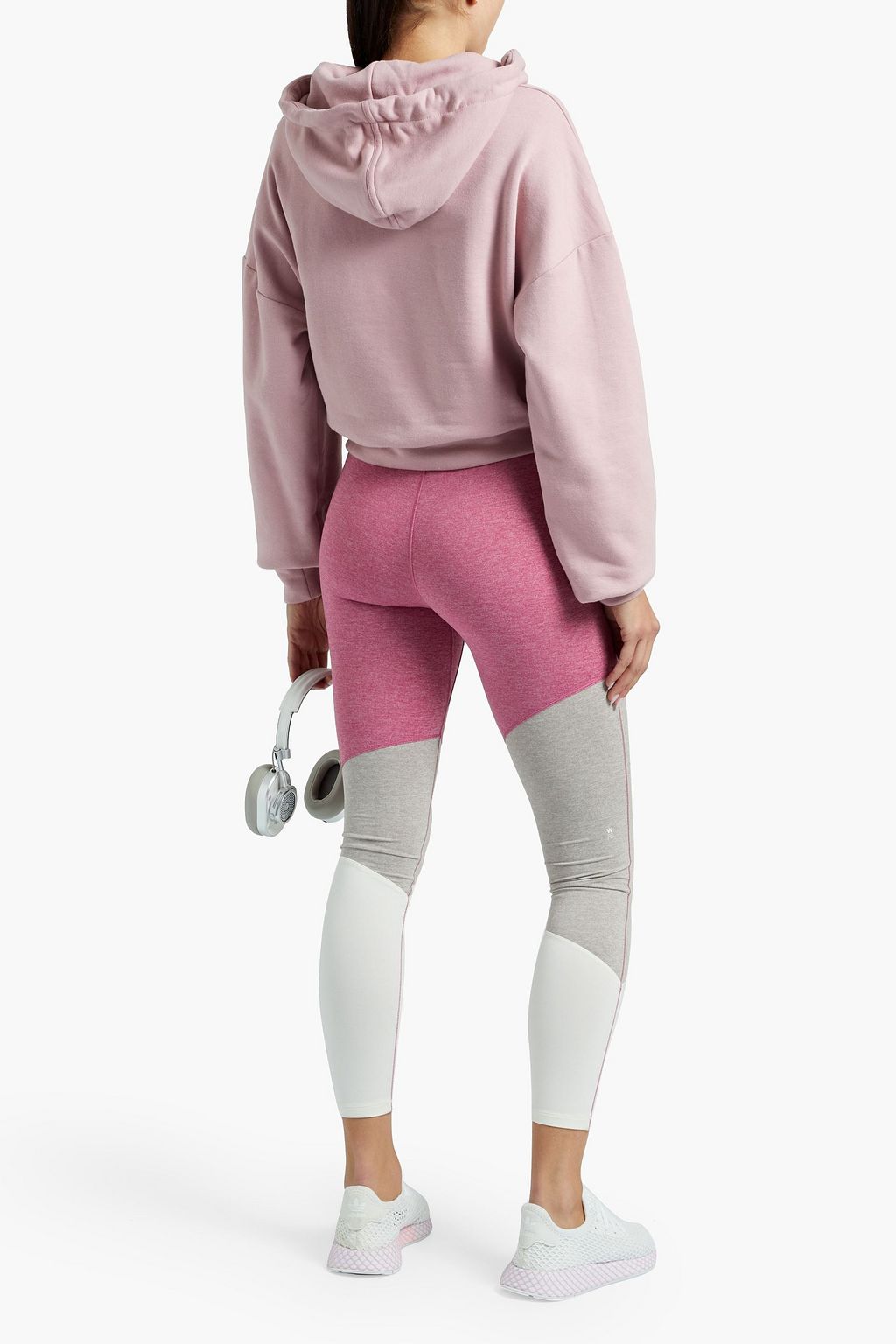 WE OVER ME Color-block stretch leggings