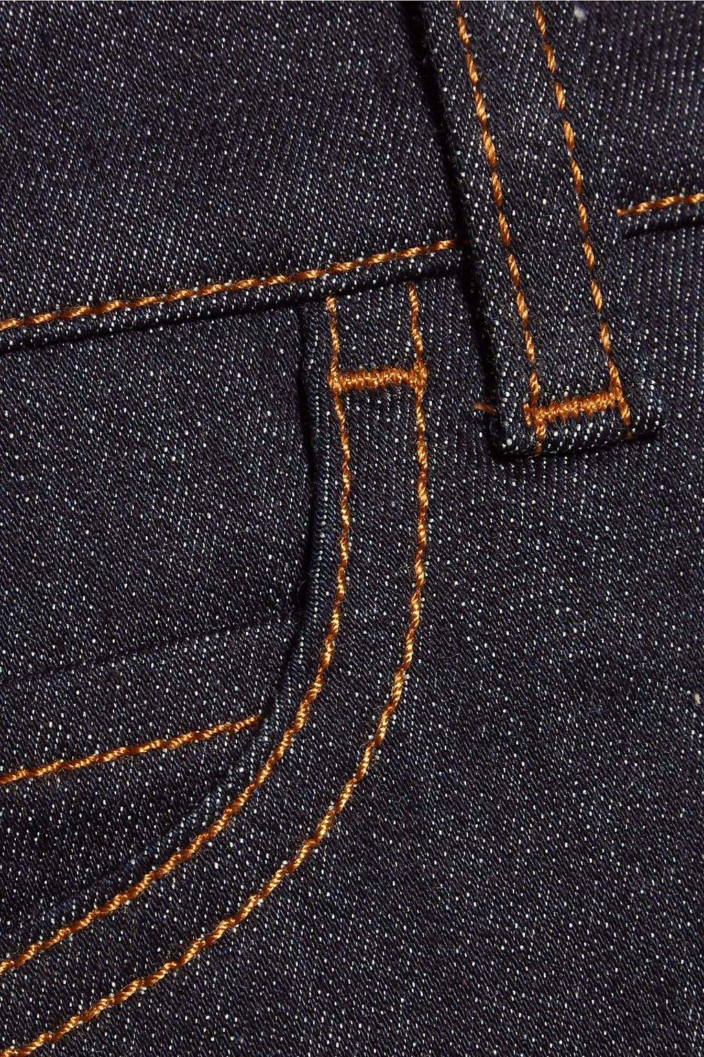 VALENTINO GARAVANI Cropped mid-rise wide-leg jeans