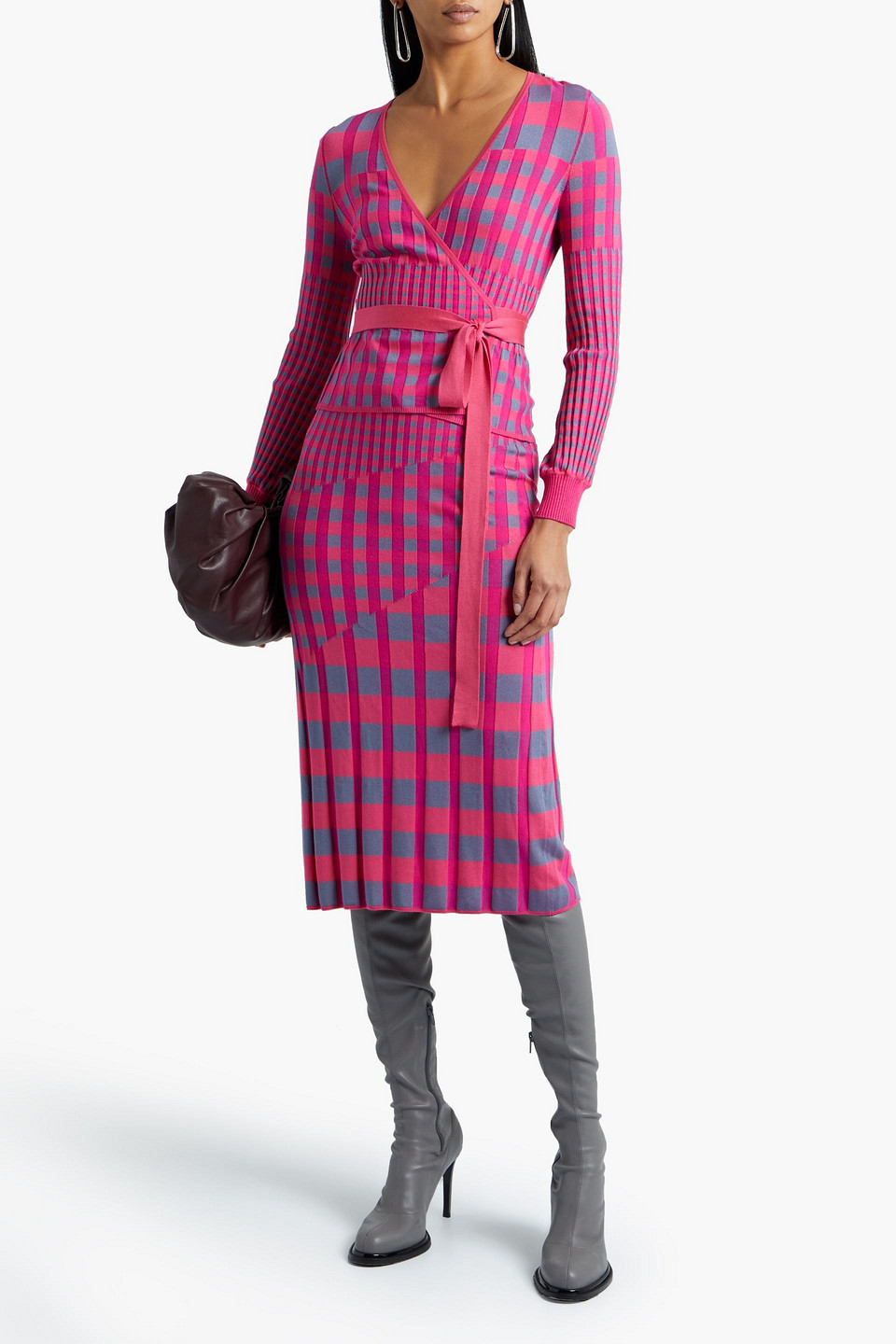 Dress Dianne Ribbed Knit Bootie Diane Von Furstenberg Emily