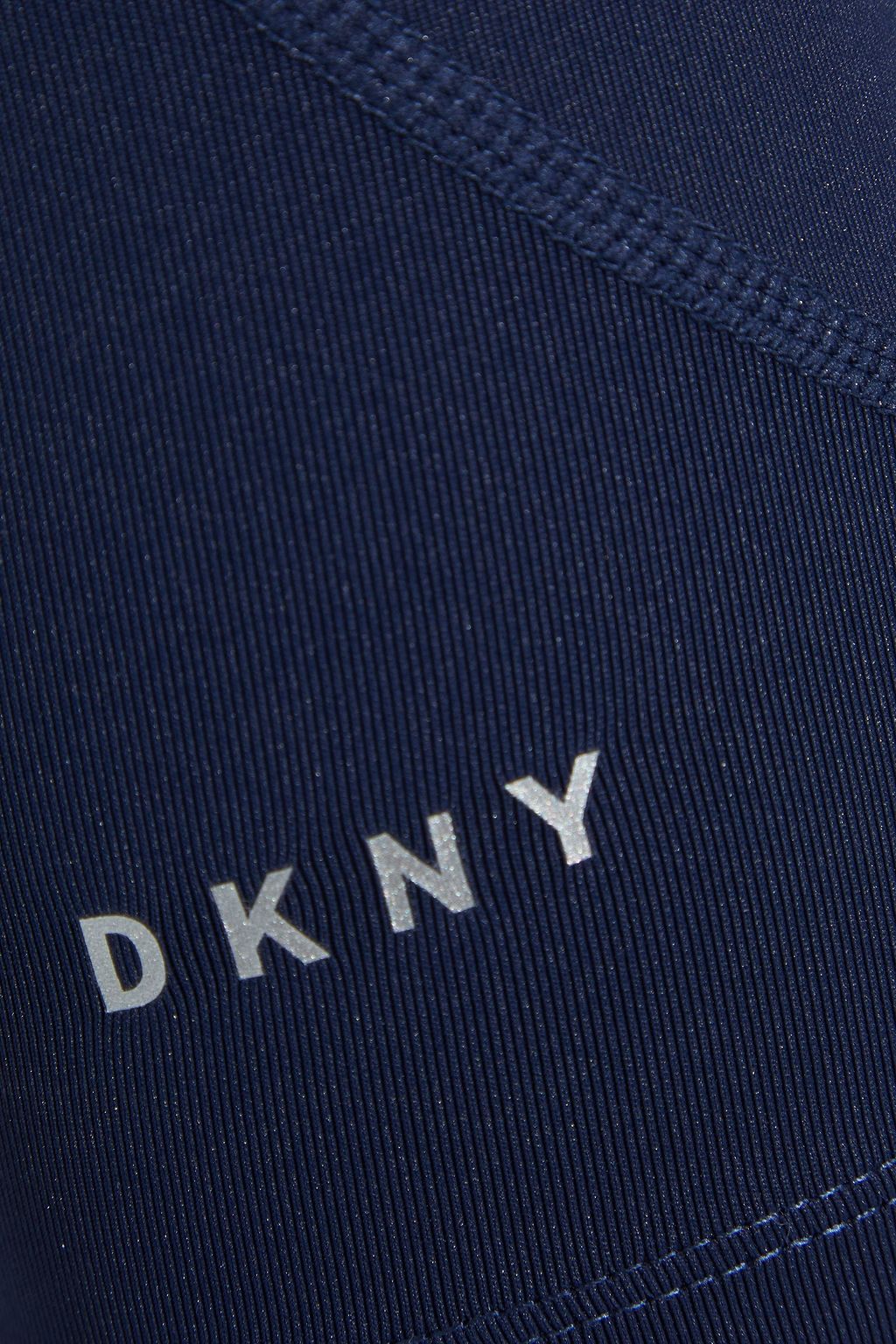 DKNY Cropped printed stretch leggings