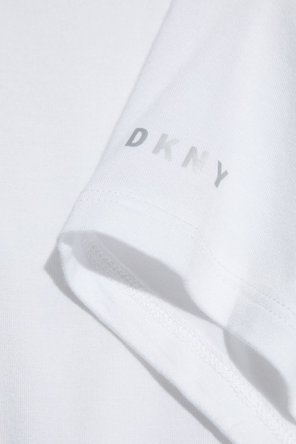 DKNY Mélange stretch-jersey T-shirt