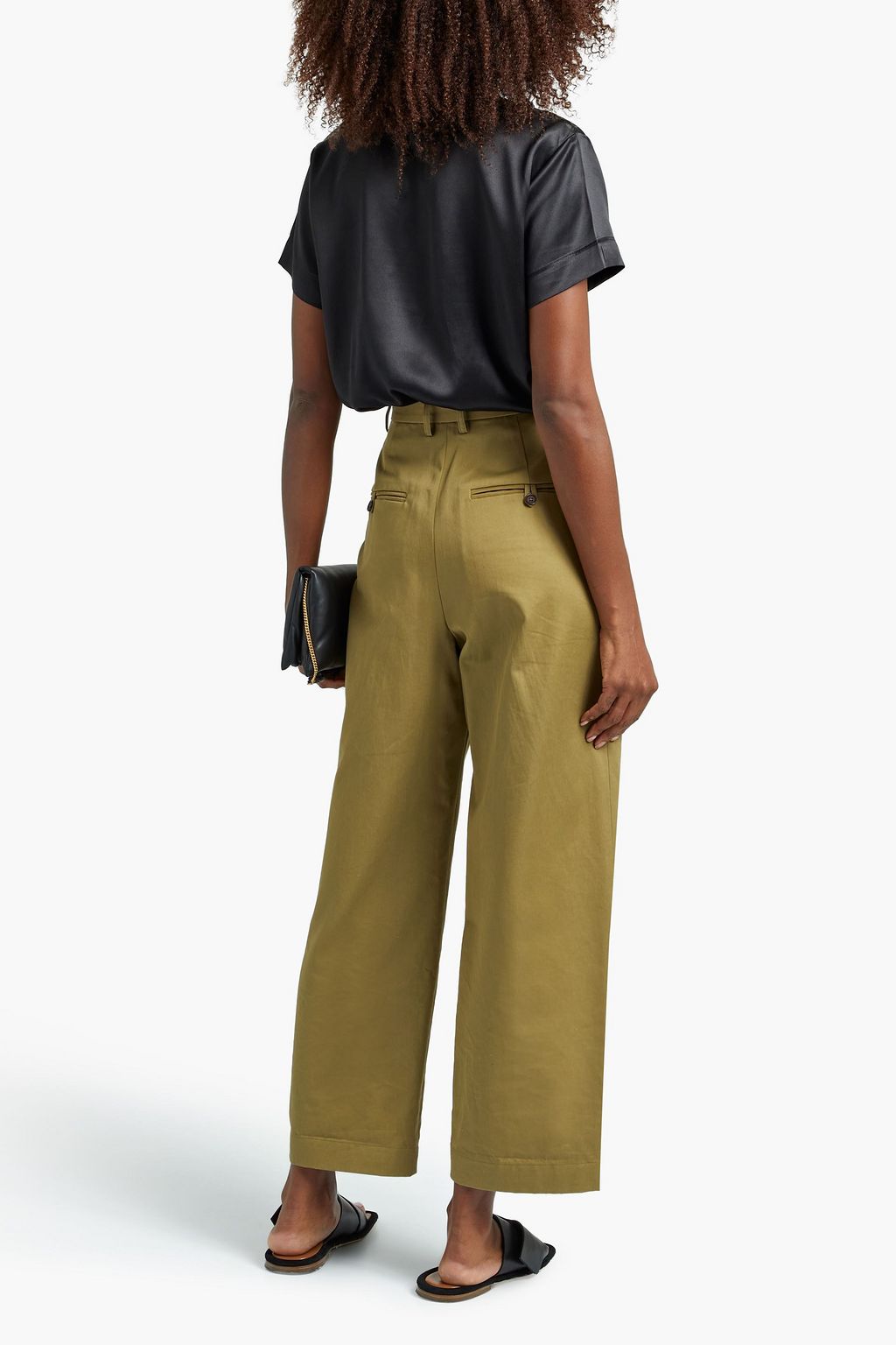 ATM ANTHONY THOMAS MELILLO Silk-satin top