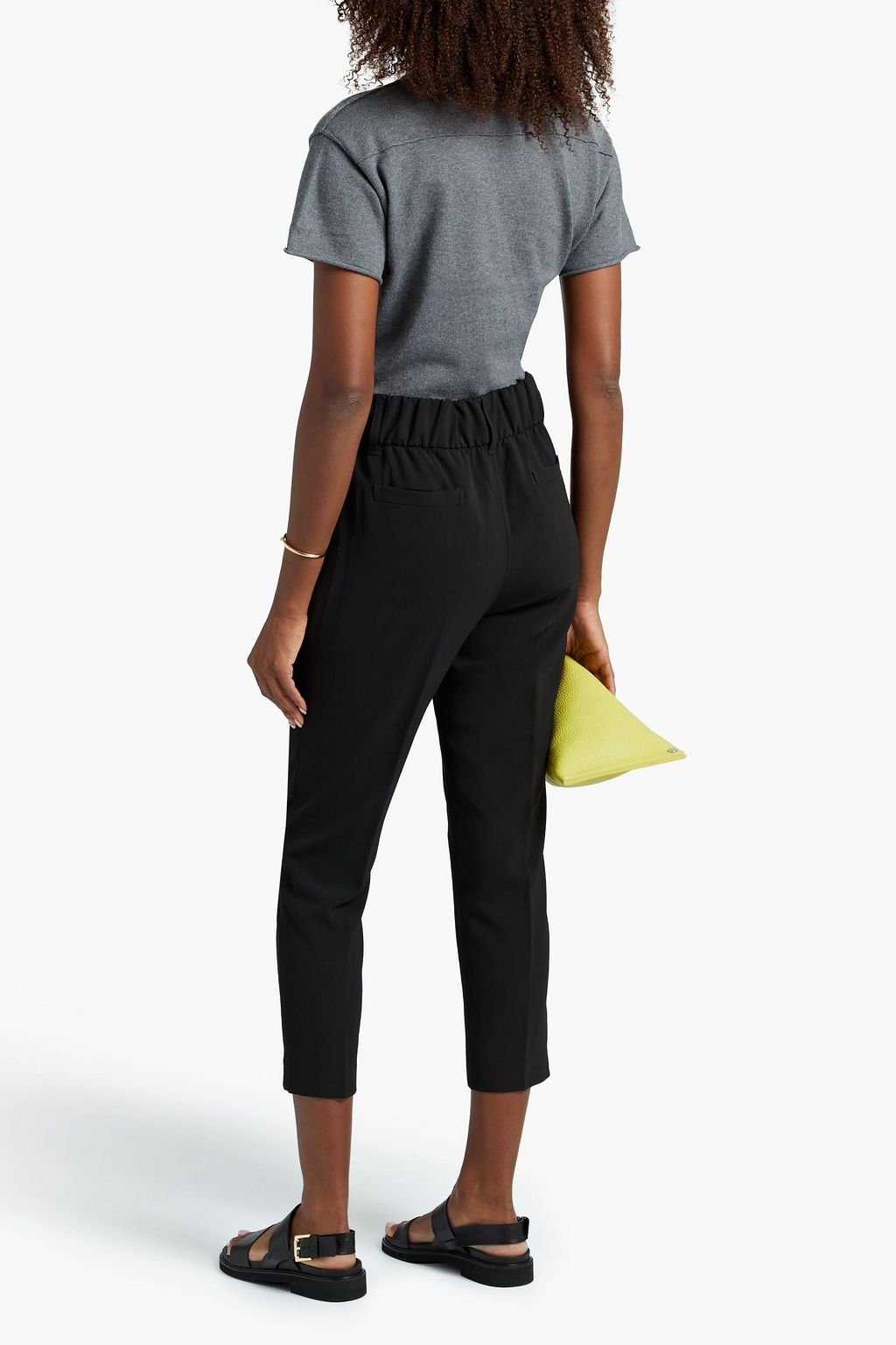 ATM ANTHONY THOMAS MELILLO Mélange cotton and cashmere-blend top