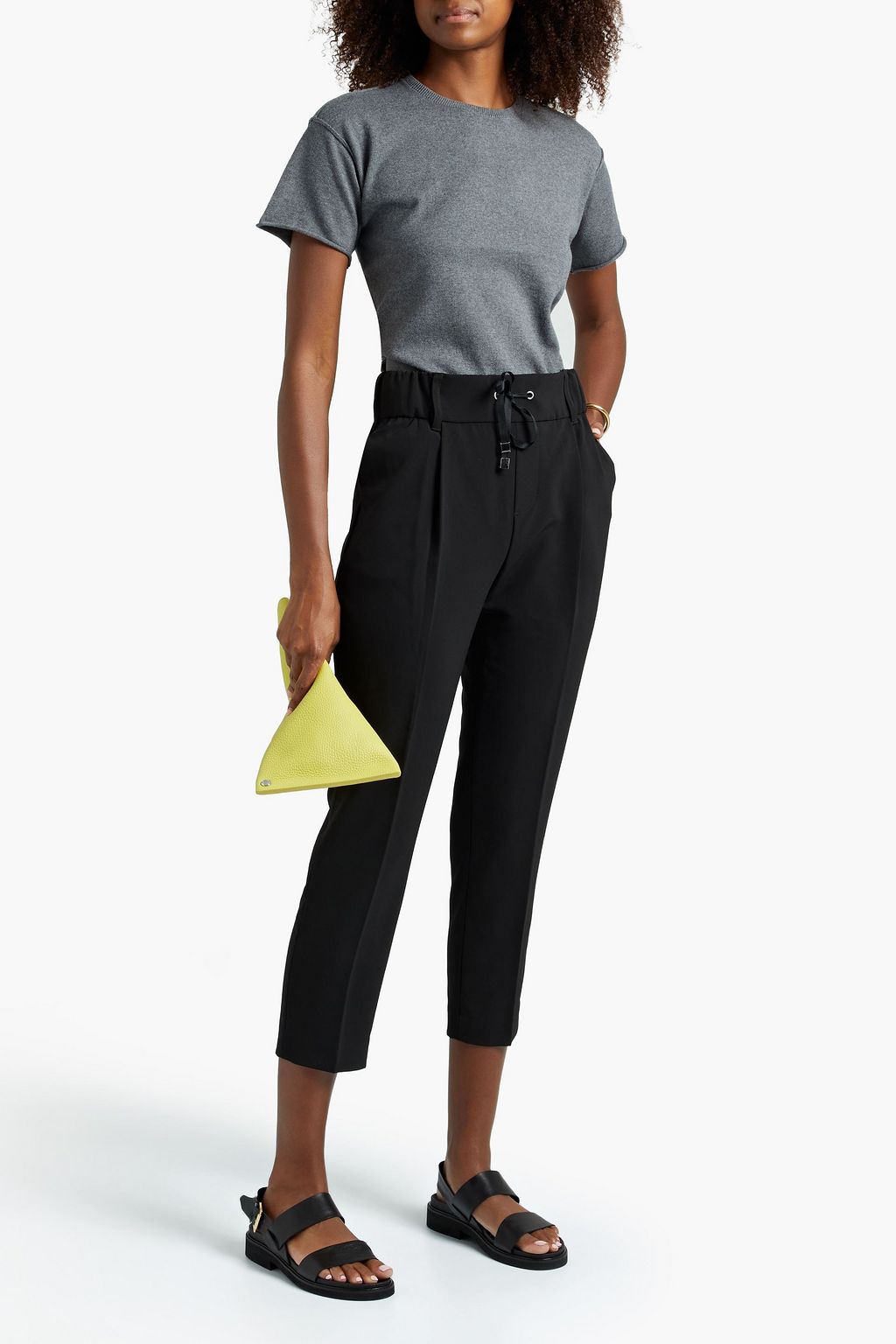 ATM ANTHONY THOMAS MELILLO Cropped cady tapered pants