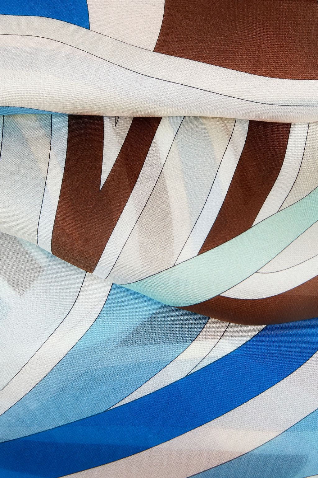 PUCCI Printed silk-chiffon scarf