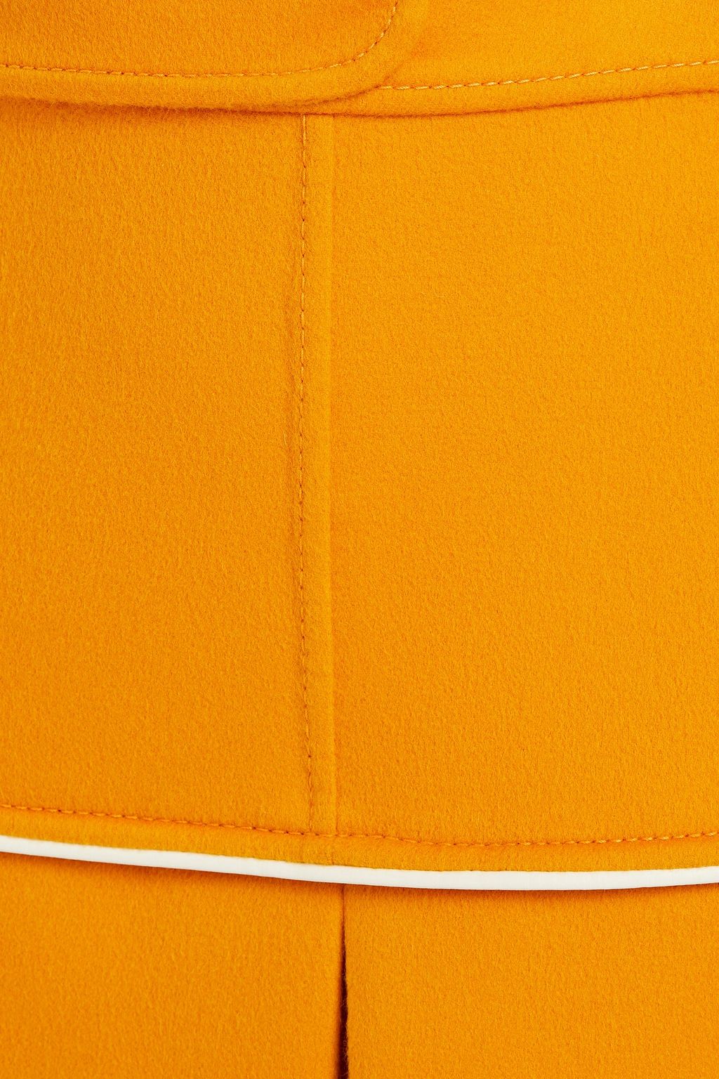 VALENTINO GARAVANI Wool and cashmere-blend felt mini skirt