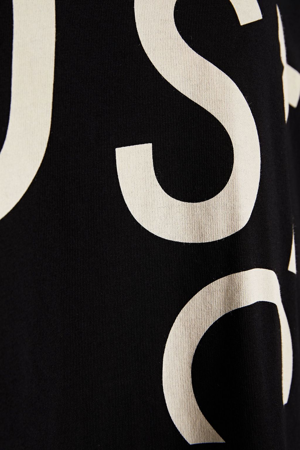 JUST CAVALLI Oversized printed cotton-jersey T-shirt