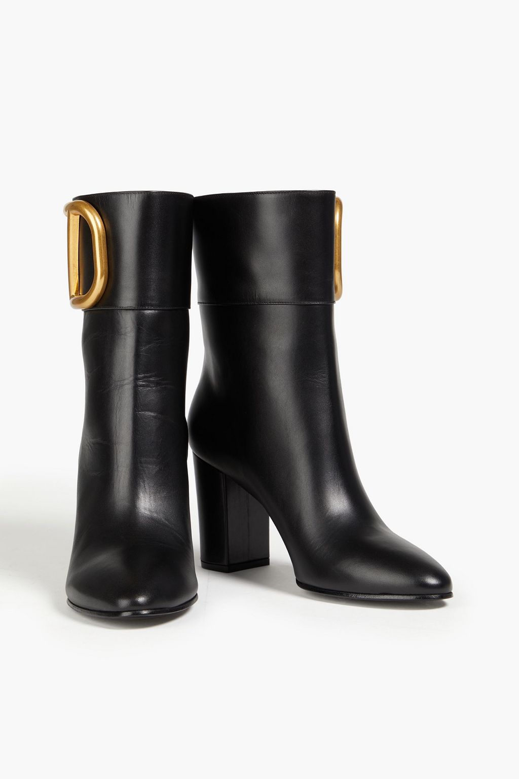 VALENTINO GARAVANI VLOGO leather ankle boots