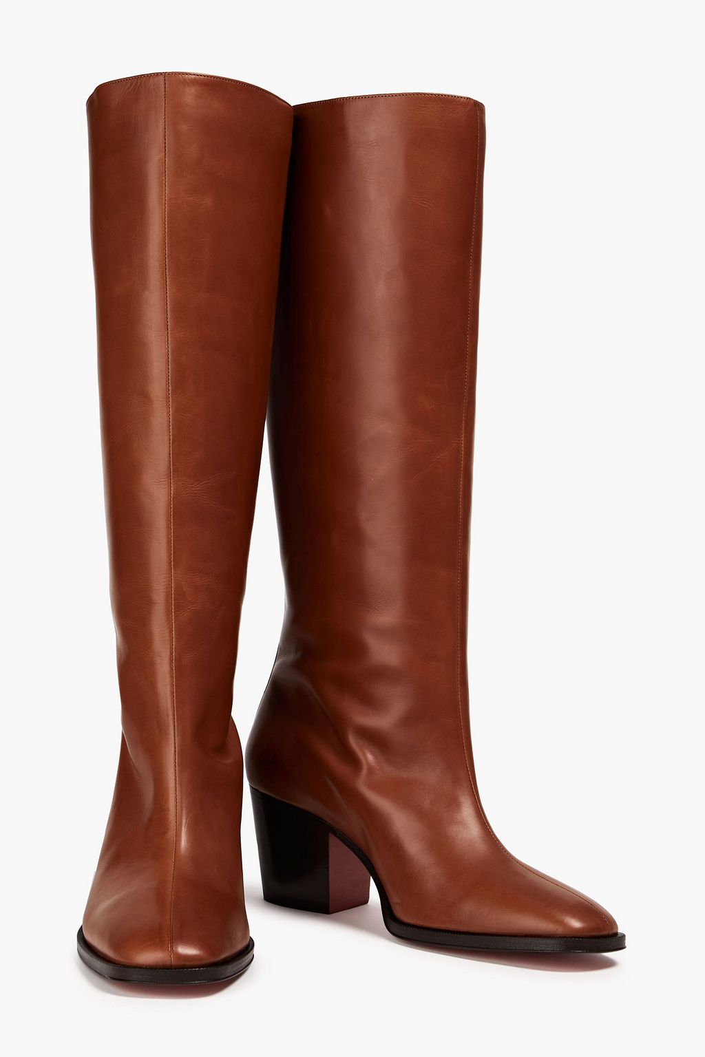 PAUL SMITH Leather knee boots