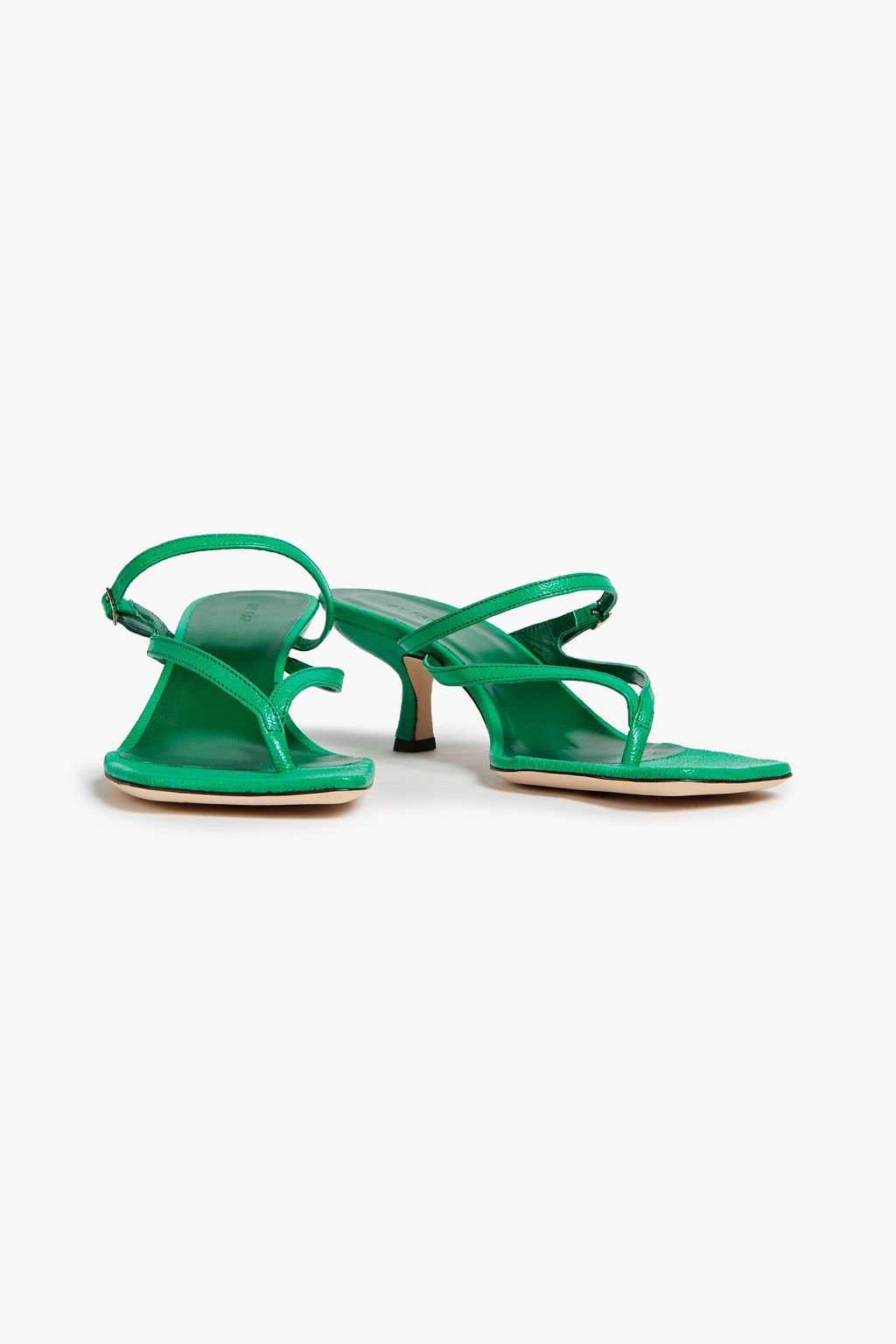 BY FAR Desiree leather mules
