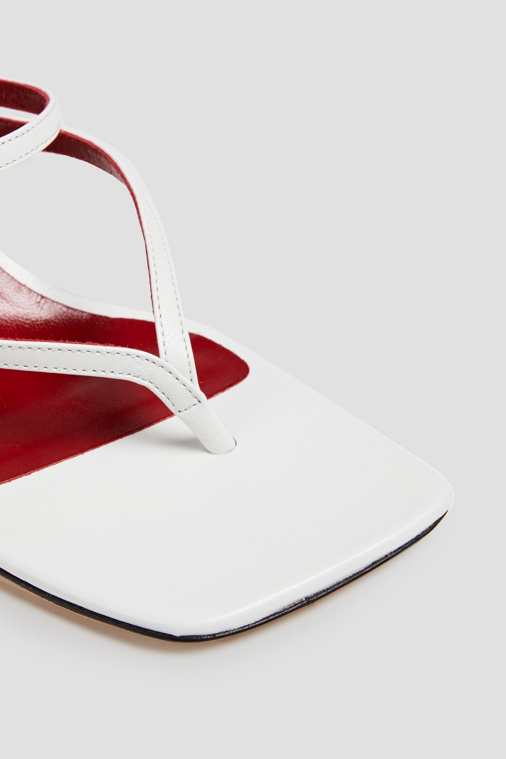 BY FAR Desiree leather mules