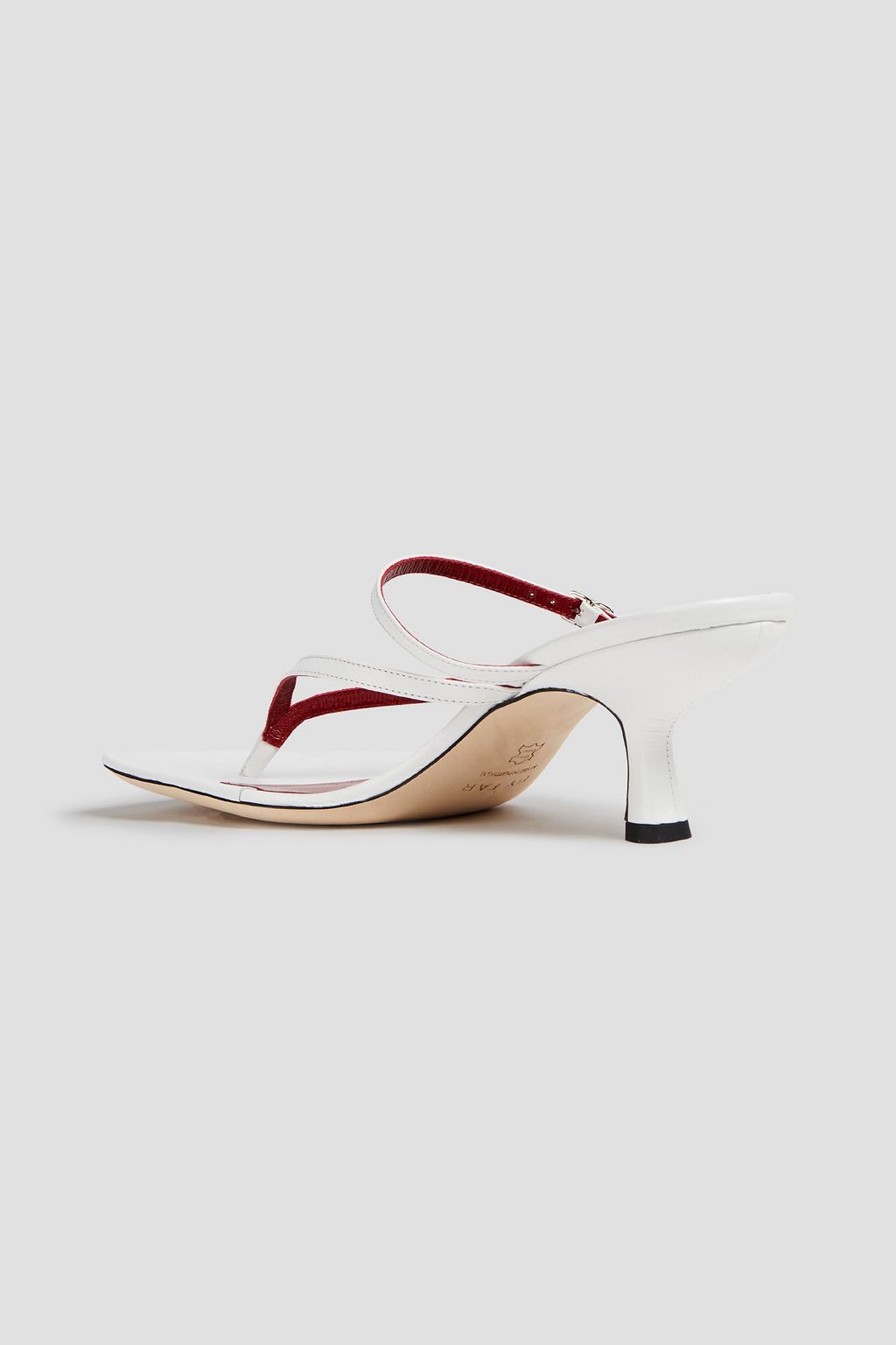BY FAR Desiree leather mules