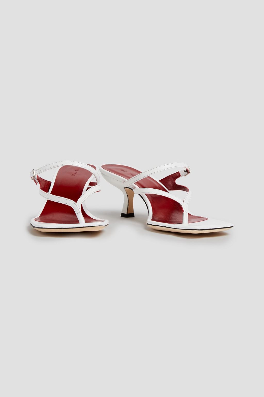 BY FAR Desiree leather mules