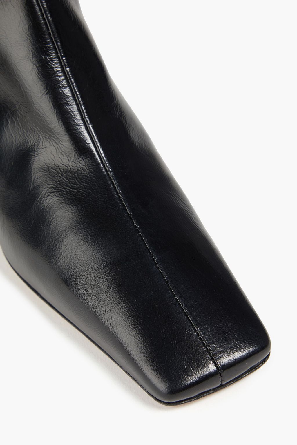BY FAR Lange leather ankle boots
