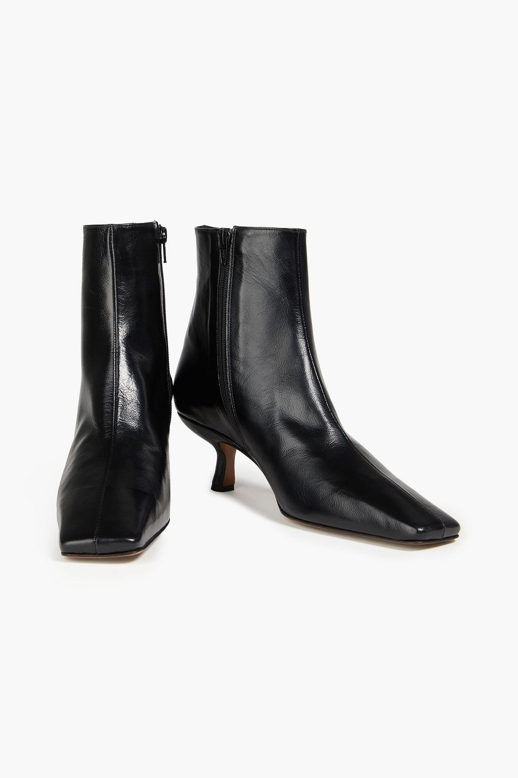 BY FAR Lange leather ankle boots