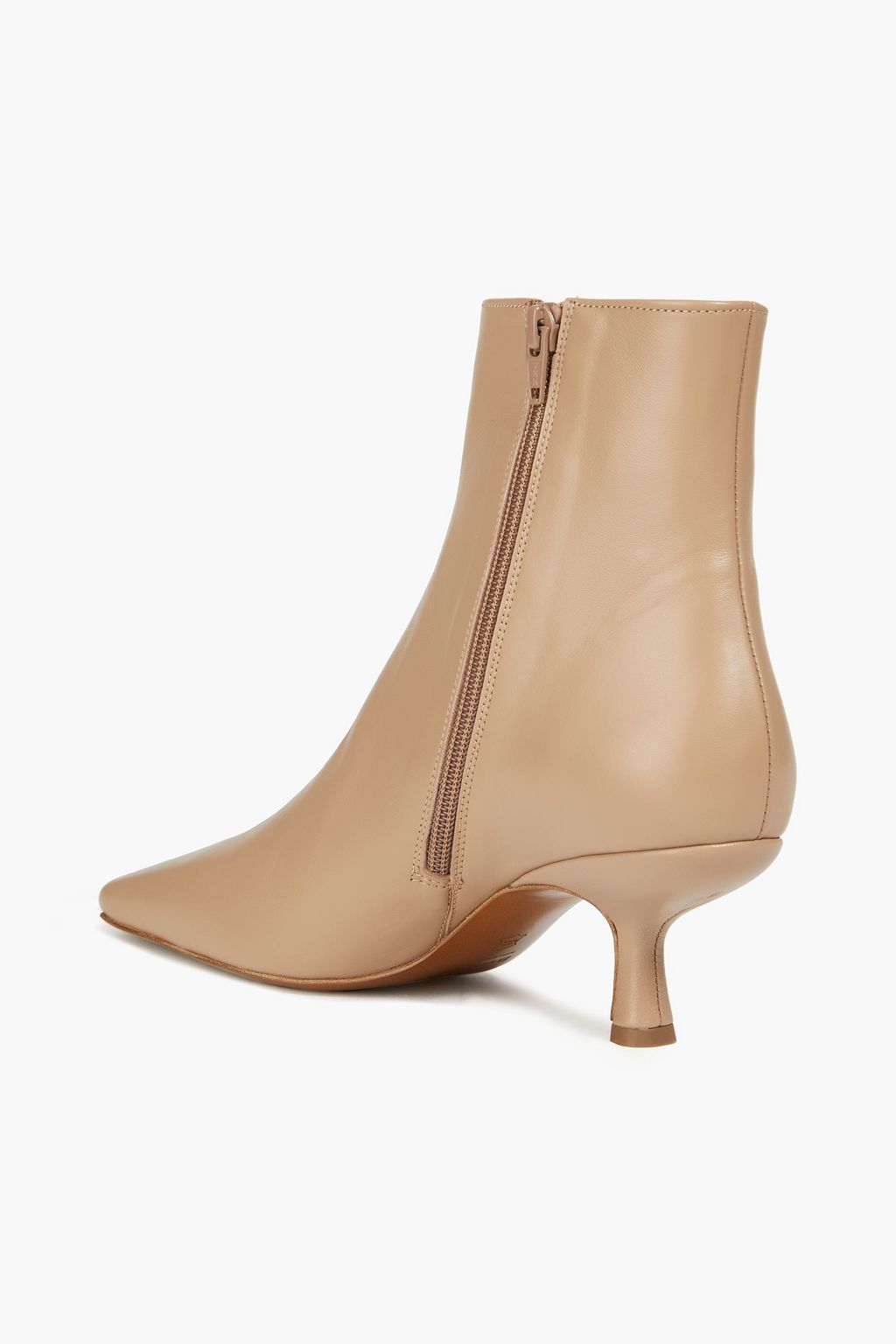 BY FAR Lange leather ankle boots