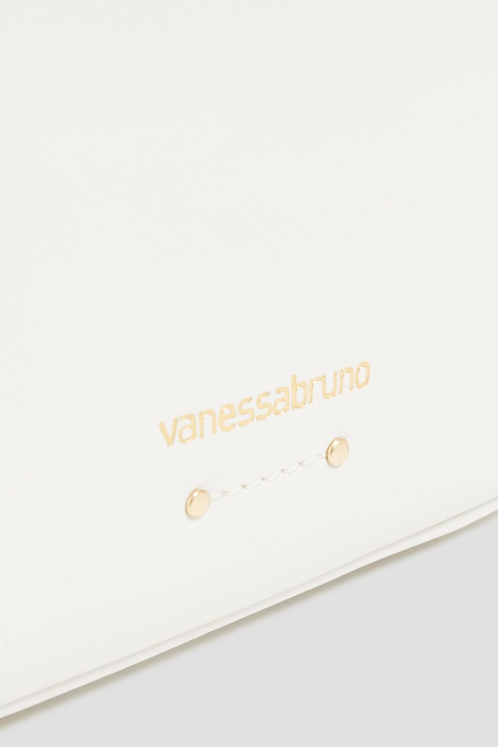 VANESSA BRUNO Raffia-paneled leather shoulder bag