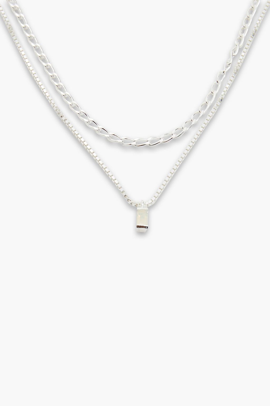 CORNELIA WEBB Gold-plated opal necklace