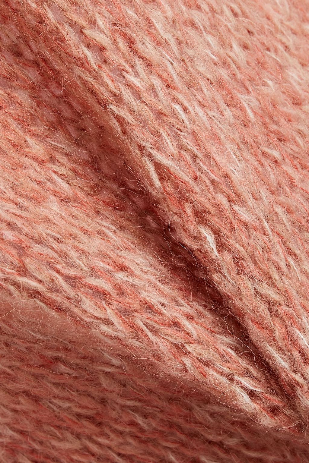 VANESSA BRUNO Mélange brushed knitted sweater