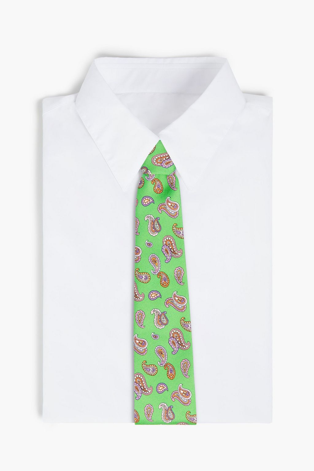 ETRO Paisley-print silk-twill tie