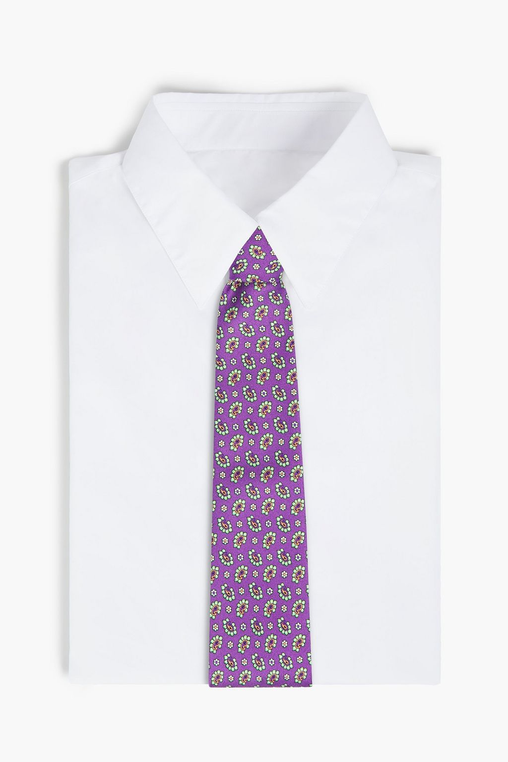 ETRO Paisley-print silk-twill tie