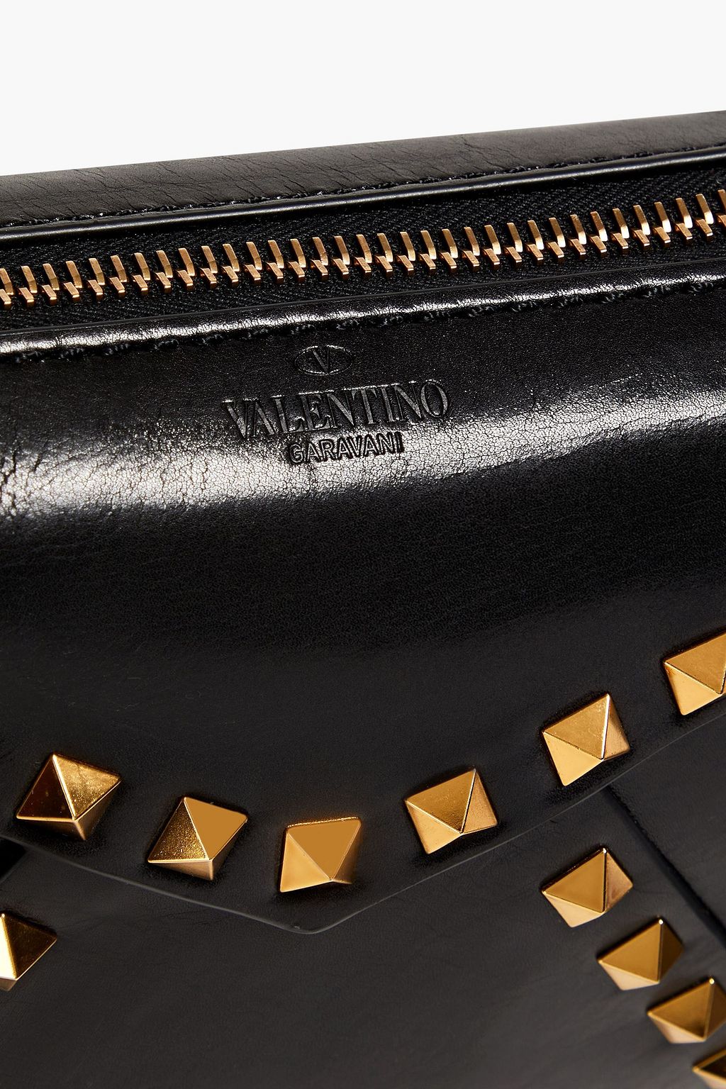 VALENTINO GARAVANI Rockstud Schultertasche aus Leder