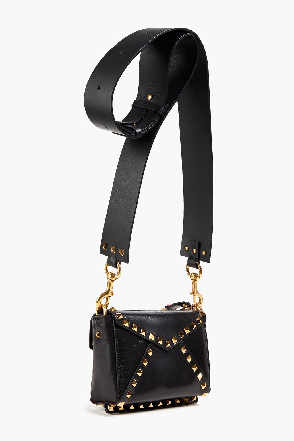VALENTINO GARAVANI Rockstud Schultertasche aus Leder