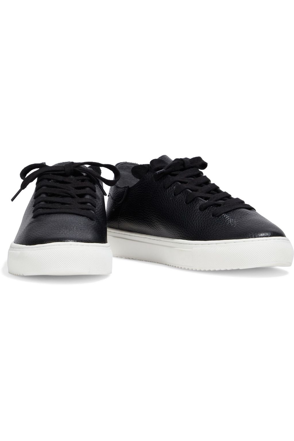 SAM EDELMAN Poppy pebbled-leather sneakers
