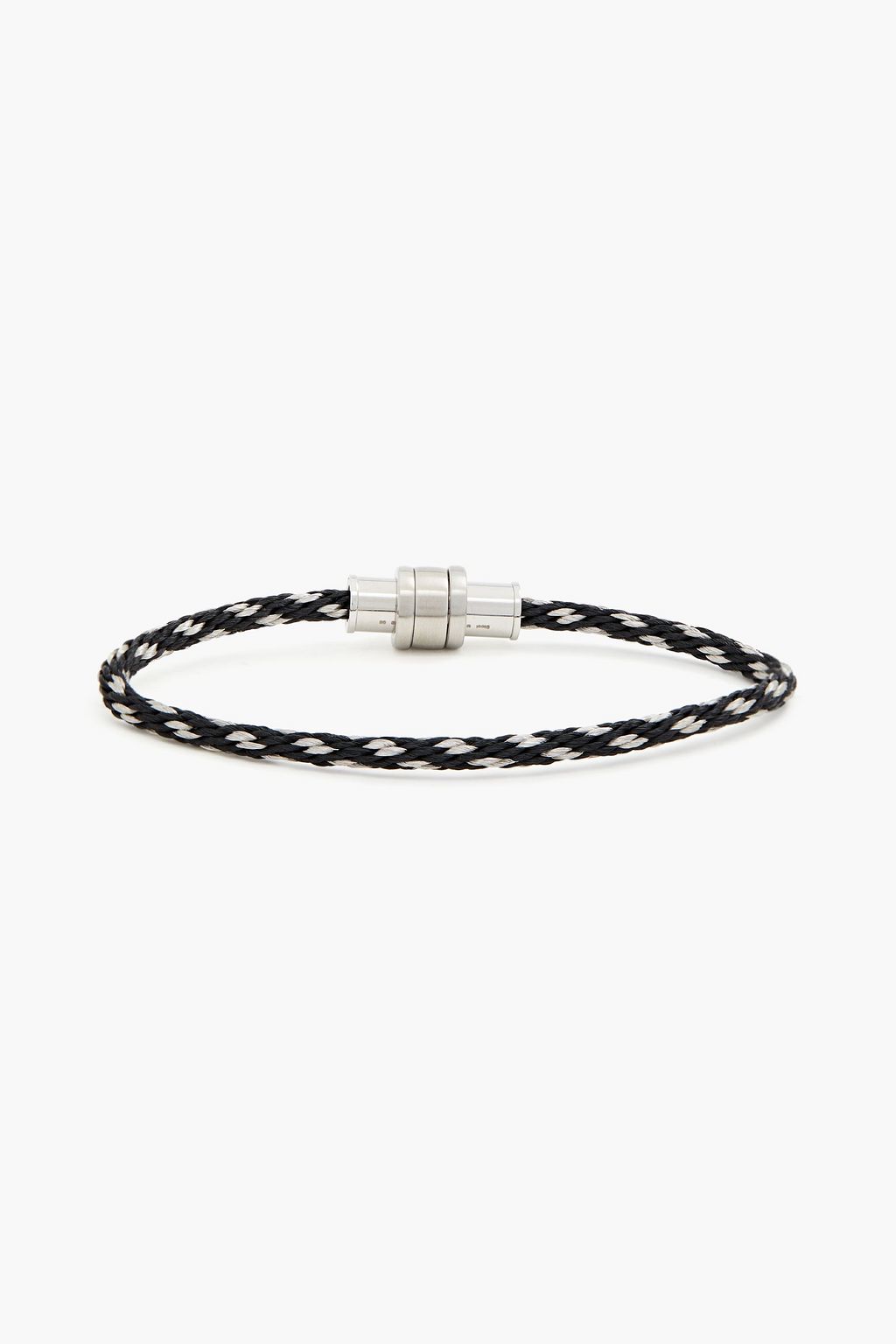 MONTBLANC Silver-tone cord bracelet