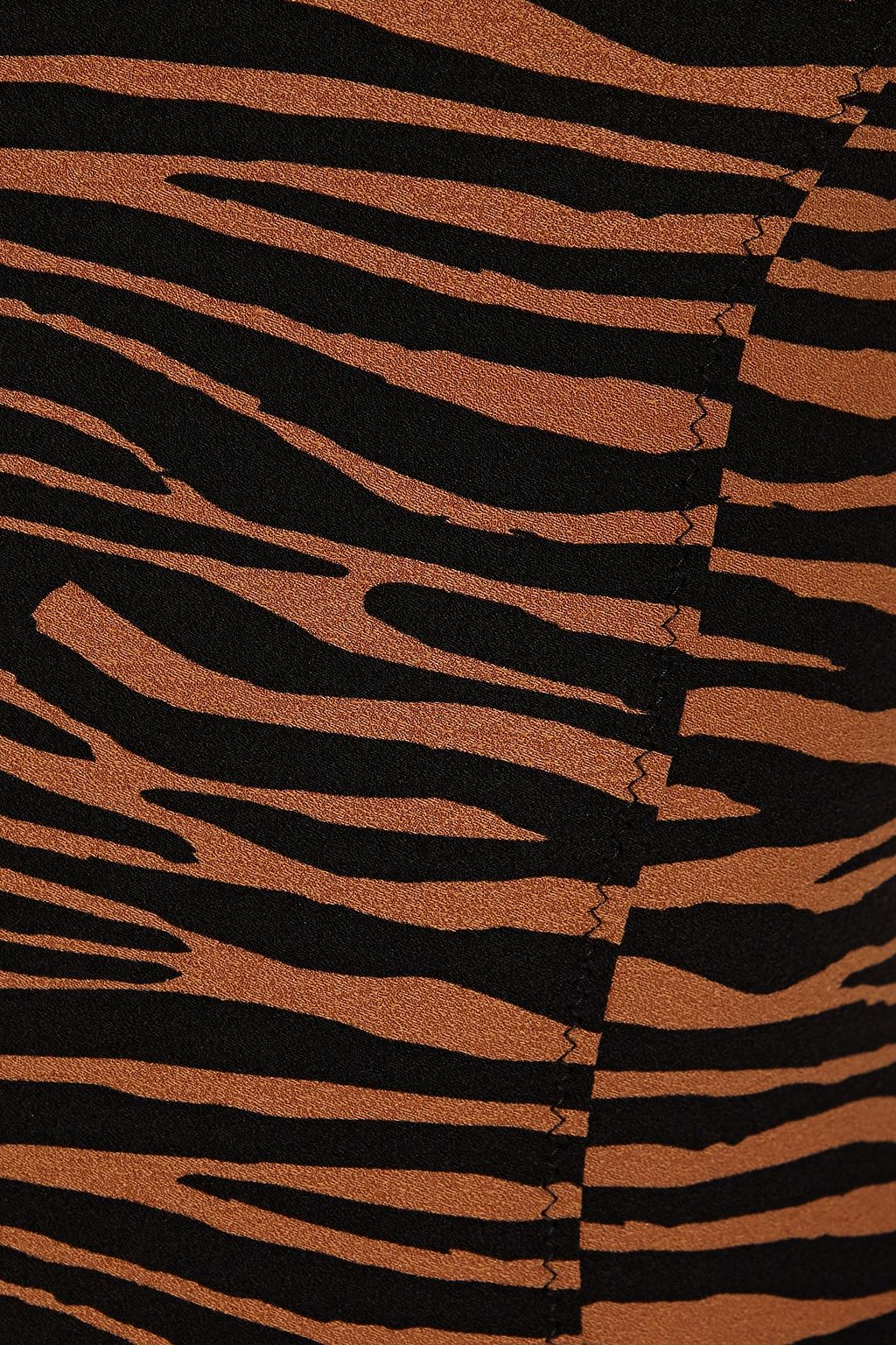 LISA MARIE FERNANDEZ One-shoulder zebra-print stretch-crepe swimsuit