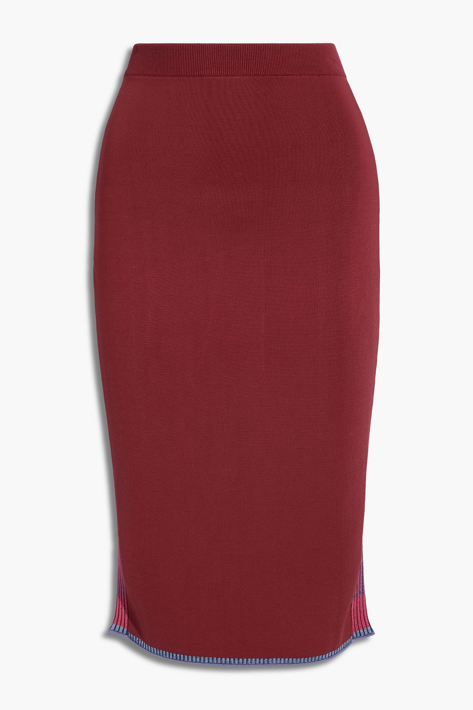 Joyce stretch-knit midi skirt