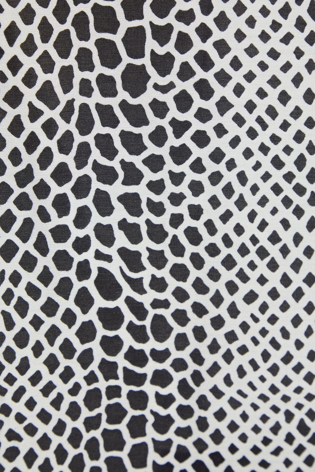 VIX PAULA HERMANNY Bonnie gathered snake-print voile maxi dress