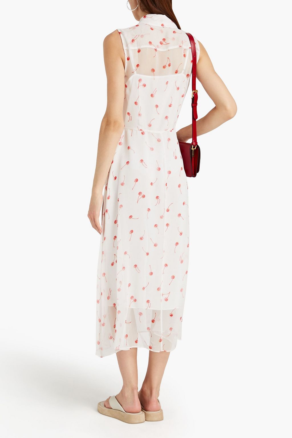 EQUIPMENT Bernadene printed silk-georgette midi dress