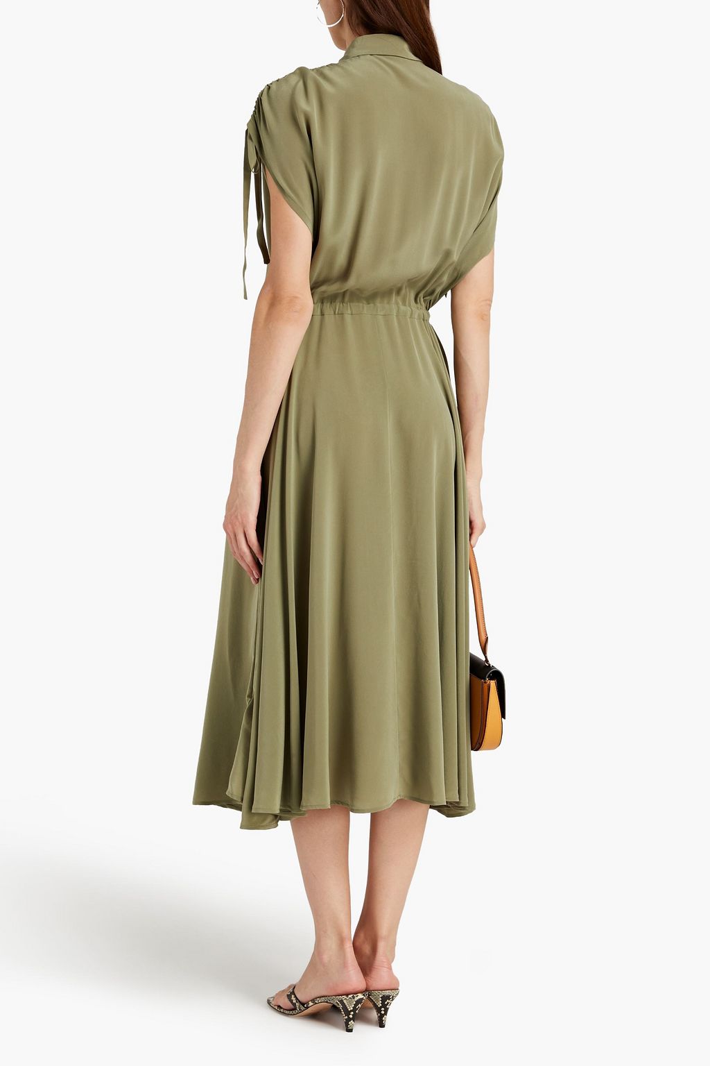 EQUIPMENT Didier washed-silk midi dress