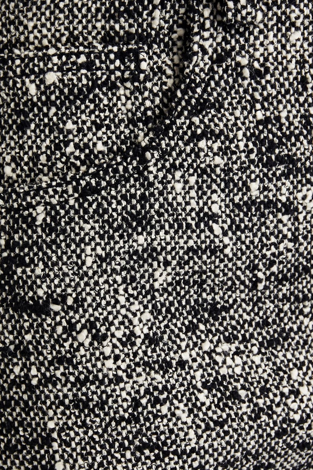 BOUTIQUE MOSCHINO Bouclé-tweed mini skirt