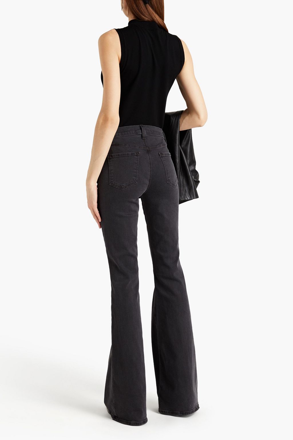 J BRAND Valentina high-rise flared jeans