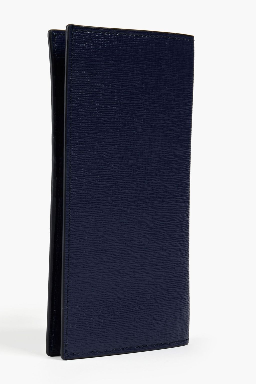 SERGIO ROSSI Textured-leather wallet