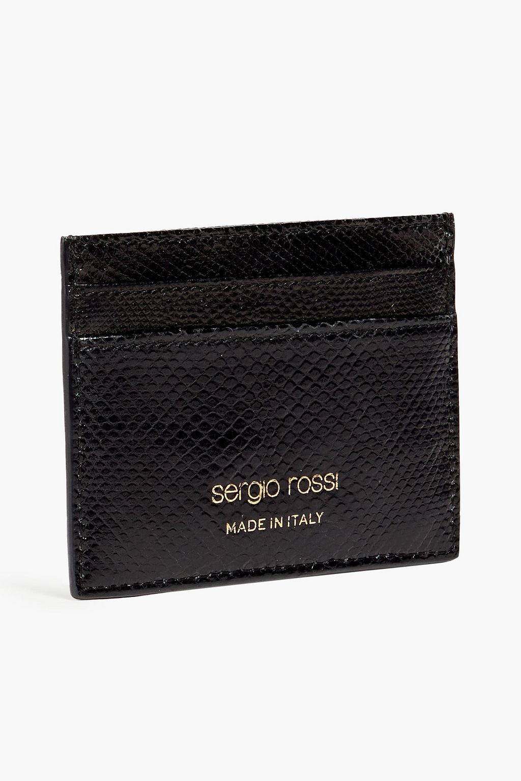 SERGIO ROSSI Karung cardholder