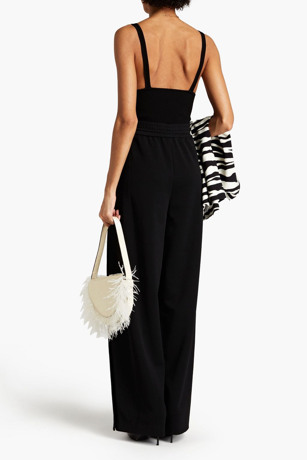 VALENTINO GARAVANI Stretch-jersey track pants