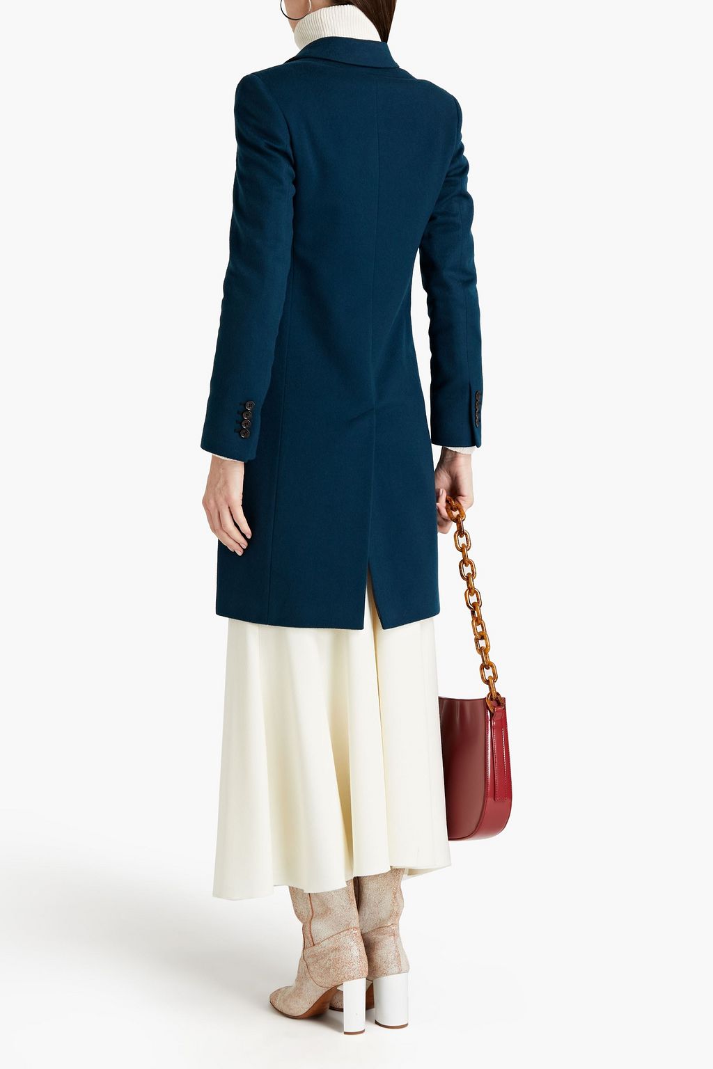 PAUL SMITH Wool and cashmere-blend felt coat