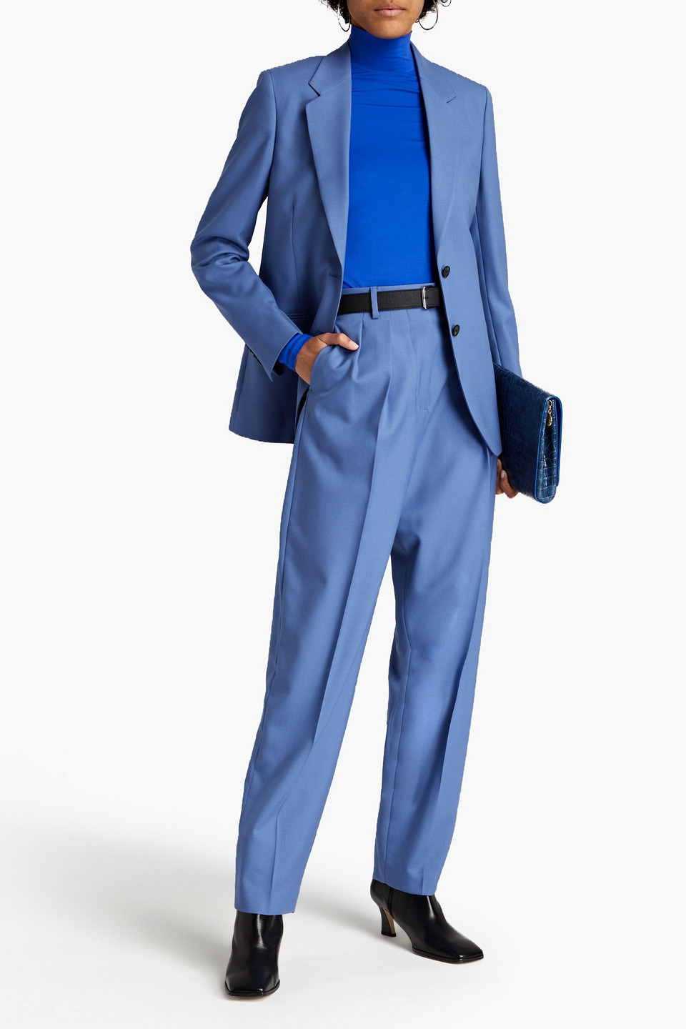 Paul Smith Wool Blazer In Light Blue